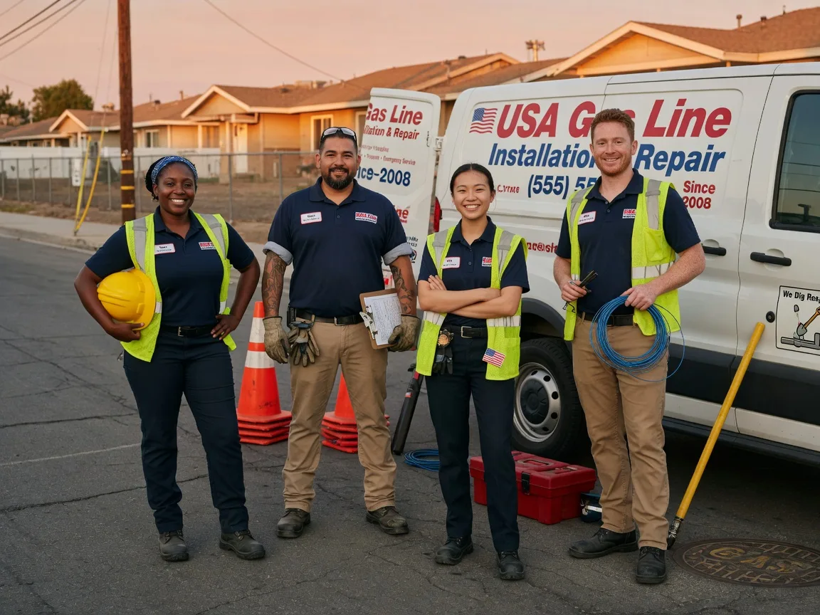Gas Line Installation company in Mingoville, PA
